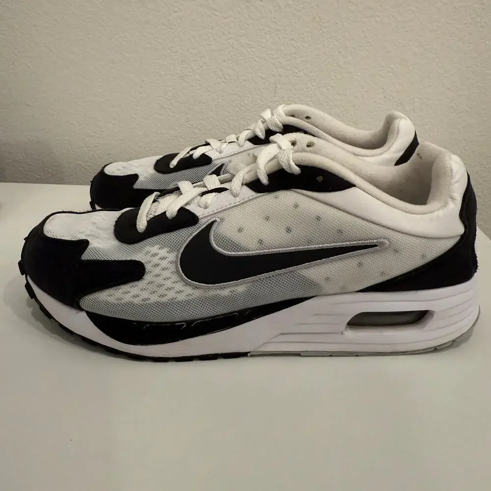 Nike Air Max Solo White Black DX3666-100 Men’s Size 7.5 Sneakers Streetwear